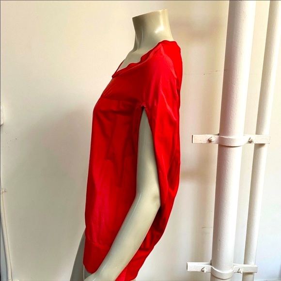 Cavendish Short Sleeves Red Blouse - Picture 3 of 4